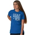 thumbnail image 4 of US Air Force USAF Mother Military Mom Women Plus Size Graphic Tee Tees Brisco Brands 4X, 4 of 5