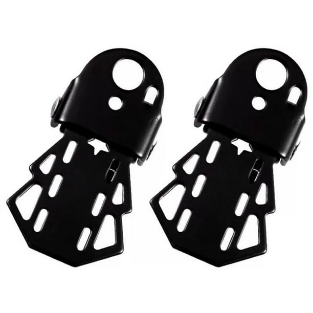 1 Pair Steel Mountain Bike Rear Foot Pedal Thicken Bicycle Rear Folding
