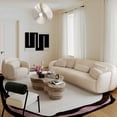 thumbnail image 2 of Slab Faux Travertine Coffee Table, 2 of 4