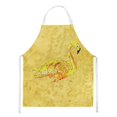 thumbnail image 1 of "Caroline's Treasures 8872APRON Flamingo en delantal amarillo, grande, multicolor" Caroline's Treasures 8872APRON, 1 of 1