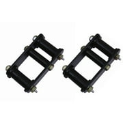 Rugged Ridge by RealTruck Leaf Spring Shackle Kit for Wrangler YJ | Front | 18265.15 | Compatible with 1987-1995 Jeep Wrangler YJ