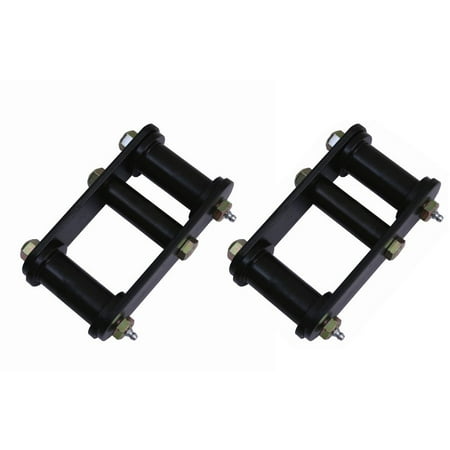 Rugged Ridge by RealTruck Leaf Spring Shackle Kit for Wrangler YJ | Front | 18265.15 | Compatible with 1987-1995 Jeep Wrangler YJ