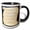 Black/White, variant on 3drose, Haley the Meaning, 15oz Mug