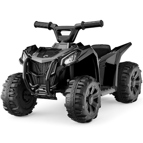 Best Choice Products 6V Kids Ride-On 4-Wheeler Quad ATV Car w/ 1.8mph Max Speed, Treaded Tires - Black