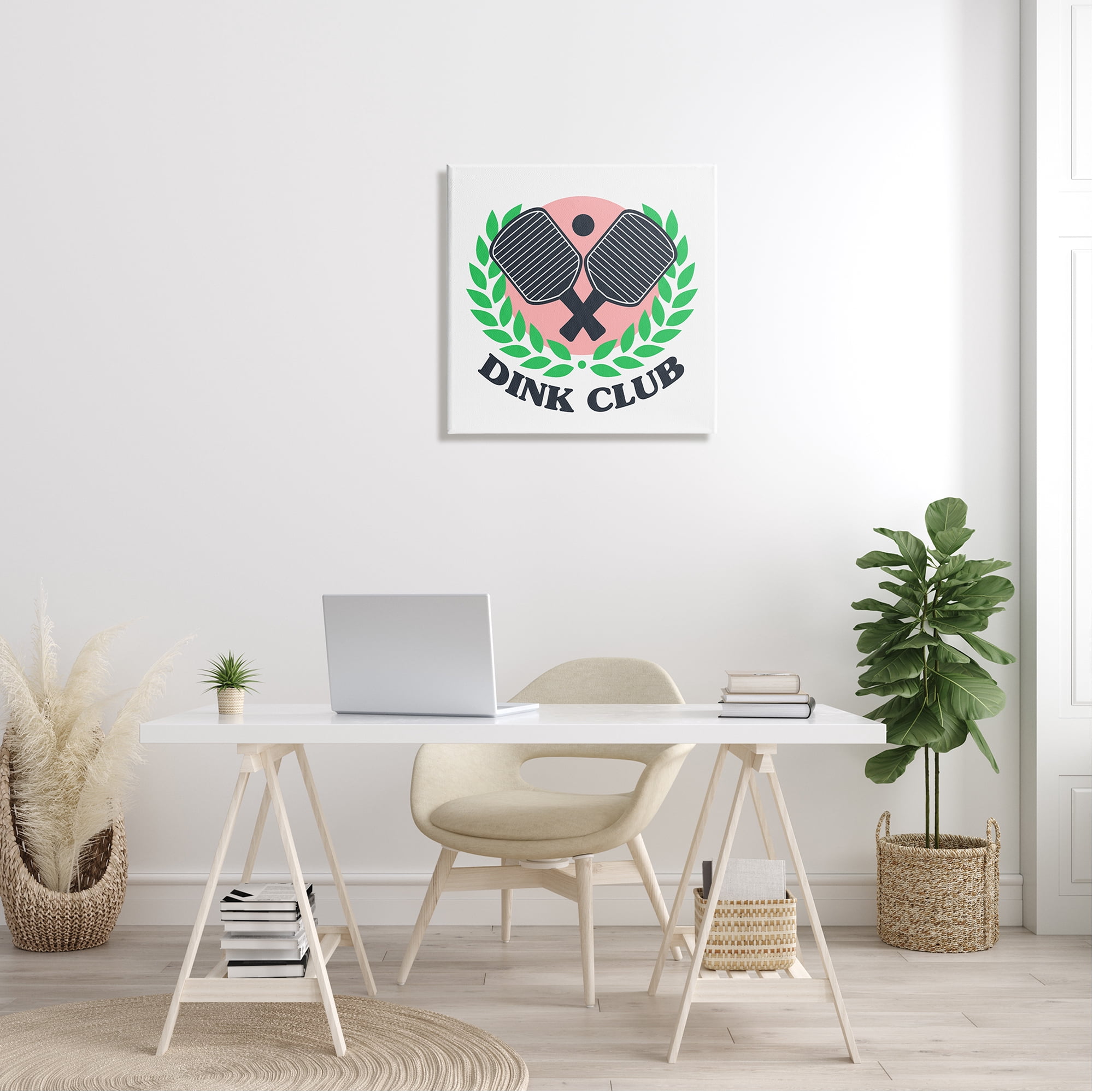 Stupell Dink Club Table Tennis Laurel Sports Painting Gallery Wrapped Canvas Print Wall Art