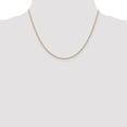 thumbnail image 4 of 14K Yellow Gold Cable Chain Styles Necklace 18 inch 1.4 mm Forzantine with Lobster Clasp, 4 of 4