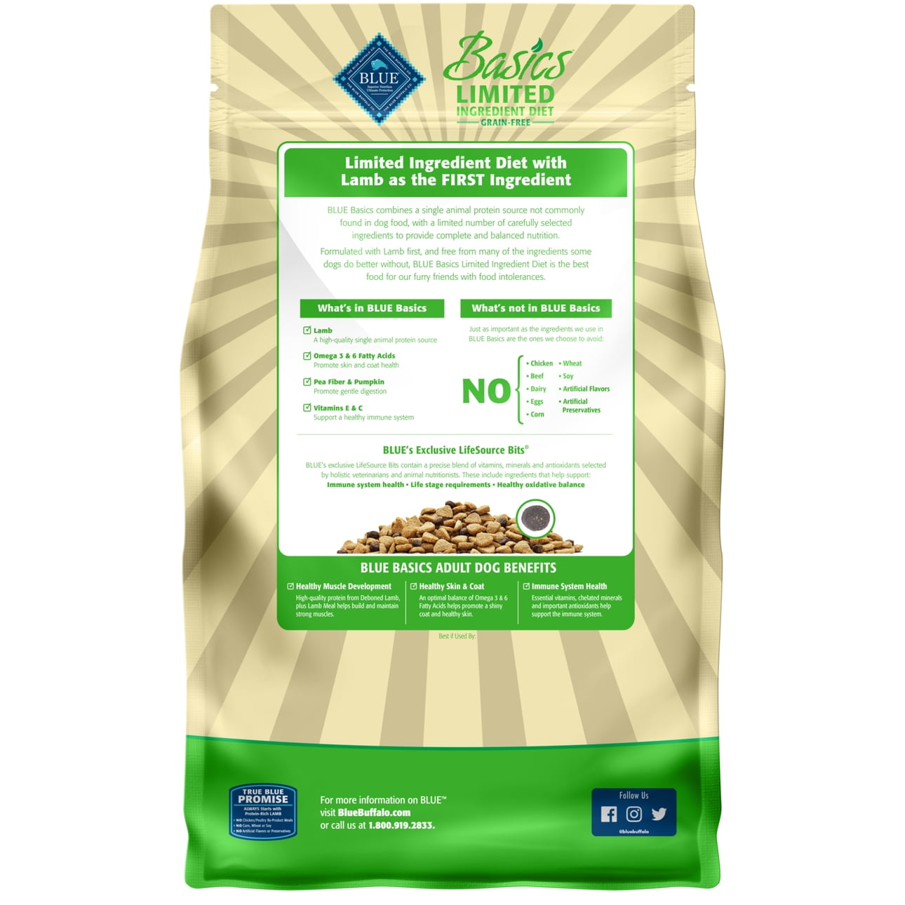 blue basics limited ingredient puppy food