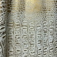 thumbnail image 2 of ArtisanCowhides Genuine Crocodile Embossed Cowhide Leather for Crafts – Beige Gold 40 Sq ft, 2 of 6