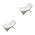 thumbnail image 1 of Baohd Convenient U Shape Nail Arm Rest Pillow for Acrylic Nails Manicure Portable and Non Slip White 5.24 Inchx2.56 Inch 2Set, 1 of 6