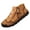 Yellow, variant on Sports Shoes for Men Casual Ankle Chukka B𝗈𝗈𝑡𝑠 S𝗅ip On Walking Sneakers with Side Zipper, Lightweight L𝗈afers Shoes Fashion So𝗅id Color Hiking Shoes for Spring And Autumn