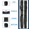 thumbnail image 5 of GSE Games & Sports Expert 2x2 Hard Square Billiard Cue Case. Pool Cue Stick Carrying Case, Billiard Pool Cue Accessories (5 Colors Available), 5 of 8