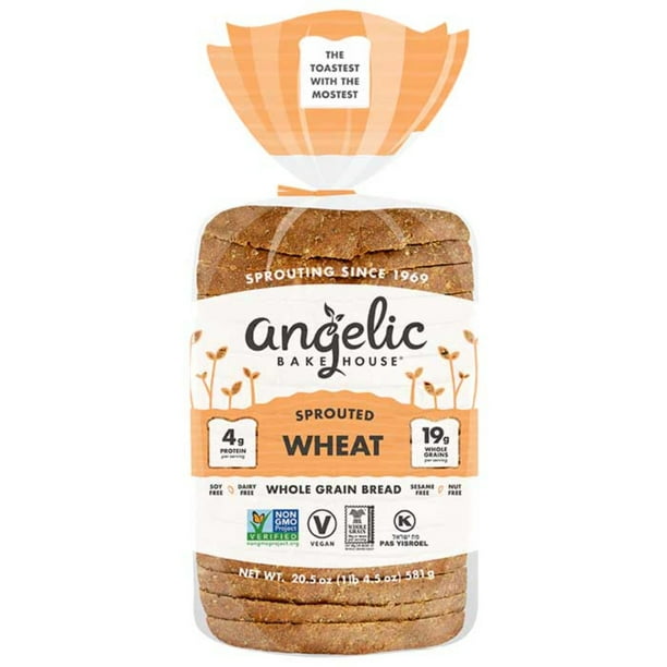Bread Sprouted Wheat Pack of 6