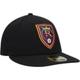 thumbnail image 3 of Men's New Era Black Real Salt Lake Primary Logo Low Profile 59FIFTY Fitted Hat, 3 of 4