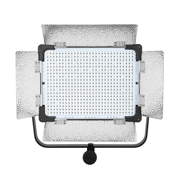 YONGNUO YN6000 Professional 600 LED Video Color Temperatura de color 5500K Lámpara de fotografía Tablero de luz grande con Softbox para estudio Entrevista Acción Disparo estático YONGNUO Lámpara de fotografía
