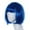 Blue, variant on Wig with Bangs, Wigs for Women, Masquerade Small Roll Short Straight Hair Wig RD