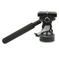 thumbnail image 2 of Video Tripod Head, Video Head Adjustable Panoramic Design Aluminium Alloy  for 1/4 inch Interface for 3/8 inch Interface, 2 of 8