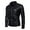 Black, variant on Fgnfyis Leather Coat Men Stand up Collar Lightweight Leather Motorcycle Jacket Pocket Fall Coats for Men Red XL