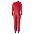 thumbnail image 4 of Inevnen Family Pajamas Matching Christmas Halloween Onesie Outfits Devil Costume Hooded Jumpsuit with Tail, 4 of 8