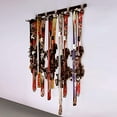 thumbnail image 2 of SafeRacks Wall Mounted Ski/Snowboard Rack - Includes 5 Storage Hooks, 2 of 7