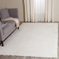 thumbnail image 3 of SAFAVIEH Indie Balfour Solid Polyester Shag Area Rug, White, 9' x 12', 3 of 6