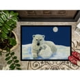 thumbnail image 3 of Polar Bears Moonlight Snuggle Doormat 24x36, 3 of 4