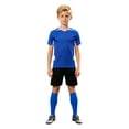 thumbnail image 1 of LUOGENLI Football for Competition and Training Team Football for Children Sports (Blue Size 6-7 Years), 1 of 9