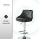 thumbnail image 5 of Set de 2 Bancos para Barra con Respaldo Negro, 5 of 6