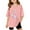 Pink, variant on MIXUE Toddler Girls Tops & T-Shirts Summer Butterfly Print Round Neck Short Sleeve Loose Casual T Shirts Activewear,Black,3-4 Years
