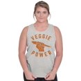 thumbnail image 4 of Veggie Power Cute Vegetarian Fighter Tank Top T Shirts Men Women Brisco Brands M, 4 of 5