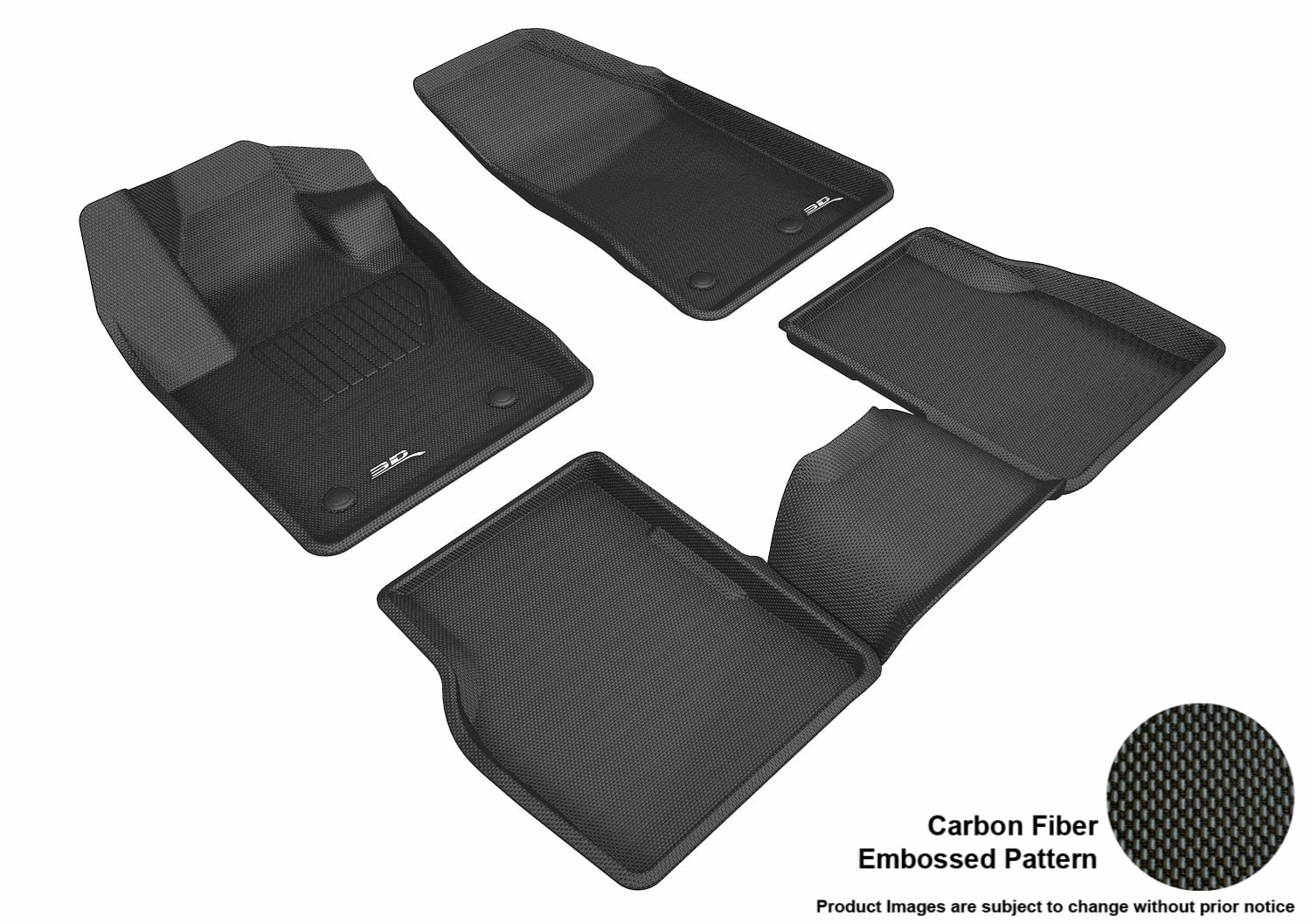 Floor Liners Kit Black 99-04 Jeep Grand Cherokee Wj X 391298832