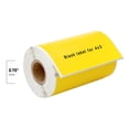 thumbnail image 5 of HOUSELABELS 4" x 3" Yellow Shipping Labels on 0.75" Core Compatible With Zebra and Rollo Printers, 50 Rolls / 200 Labels per Roll, 5 of 8