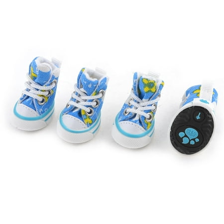 yorkie shoes unique bargains 2 pairs blue white nonslip sole floral pattern pet cat yorkie yorkie shoes unique bargains 2 pairs blue white nonslip sole floral pattern pet cat yorkie