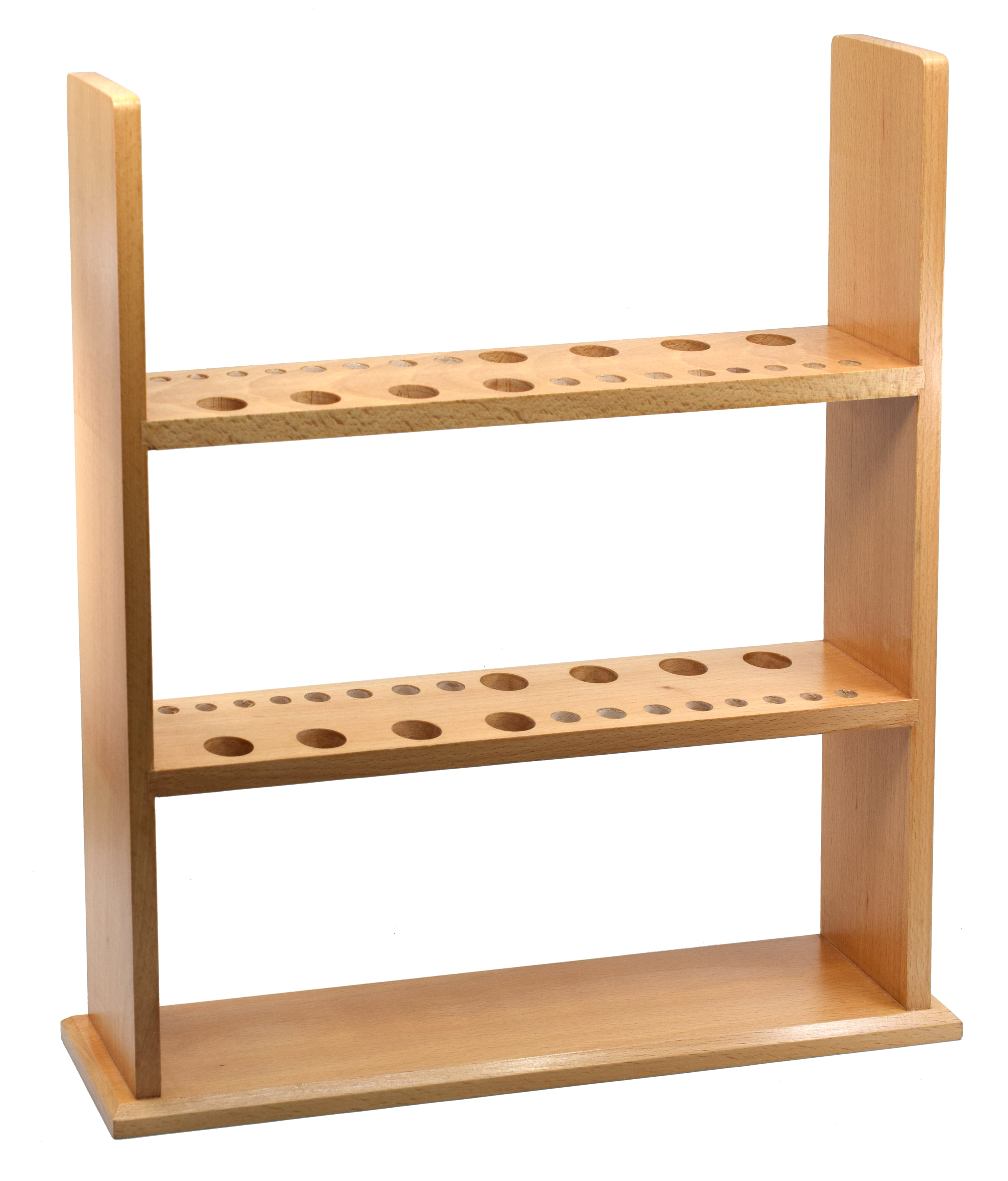 Wooden Pipette Rack Holds 24 Pipettes Vertically 16.25" Tall, 15.5