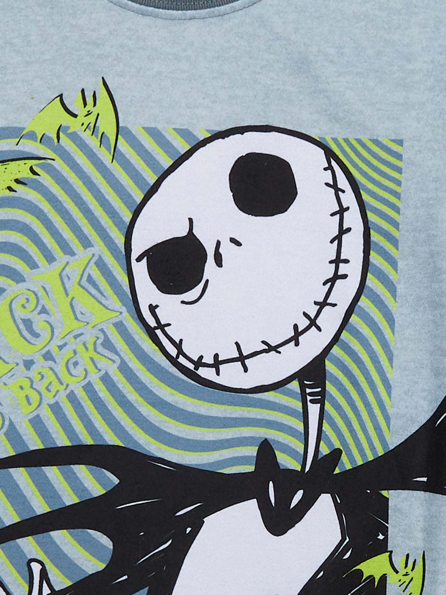 The Nightmare Before Christmas Boys Long Sleeve Top and Pants Pajama Set, 2-Piece, Sizes 4-12
