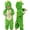 C Green Dinosaur, variant on ATAIKU Baby Animal Unicorn Onesie Flannel Hooded Romper for Infant Winter Playsuit Jumpsuit for Boys and Girls Toddler Overall Outfit
