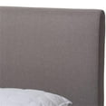 thumbnail image 6 of Bowery Hill Modern Upholstered Full Platform Bed in Grey, 6 of 8