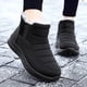 thumbnail image 3 of Botines Felpa Botas Forradas Piel Cálidas Unisex Antideslizantes para Aventuras Al Aire Libre, 3 of 9
