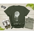 thumbnail image 6 of Black White Hot Air Balloon Art Drawing Flying In The Sky T-shirt Hot Balloon Lover Shirt For Men Women Kids Boys Girls Teens Gift Tshirt, 6 of 8