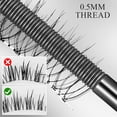thumbnail image 3 of Waterproof Fiber Mascara, Tubular Eyelash Mascara, Curling Mascara Non-Smudge (3PCS), 3 of 8