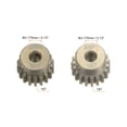 thumbnail image 2 of Uxcell 48P Pinion Motor Gear Set 18T 19T 1/8 inch RC Motor Shaft 7075 Aluminum, 2 of 6
