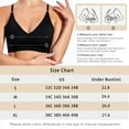 thumbnail image 5 of Wavy Seamless Bra for Women Wire Free Brassieres Comfortable Wireless Bralette Fixed Pad No Underwire Bra, 5 of 6