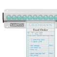 thumbnail image 4 of GRIDMANN 18" Check Slide Check Rack, Kitchen Ticket Holder for Restaurant Food Orders, Aluminum, 4 of 7