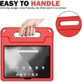 thumbnail image 7 of BMOUO Kids Case for onn 11" Tablet Pro Gen 4 2024 (Model:100146660), Shockproof Light Weight Handle Stand Case for Walmart Onn Tablet 11 inch 2024 (Gen 4), Red, 7 of 7