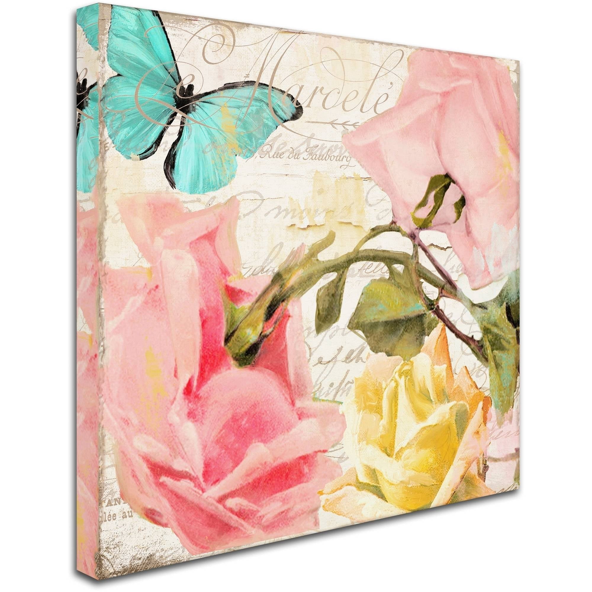 Trademark Fine Art "Florabella I" Canvas Art by Color Bakery