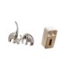 thumbnail image 5 of Caja De Pañuelos Con Forma De Elefante De Cerámica, Dispensador Multiusos De Esculturas De Animales Para El Hogar, La Oficina, El Estante Y El Control Remoto., 5 of 8