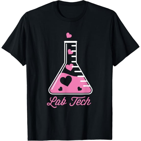 Exquisite and comfortable-Lab Tech - Beaker Chemistry Medical Laboratory Technician T-Shirt
