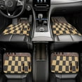 thumbnail image 6 of Gaeub Chess Board With Pawns Print 4 Pieces Car Floor Mats Car,Universal Car Carpet Mats,Fit for SUV, Vans, Sedans,Trucks, 6 of 6