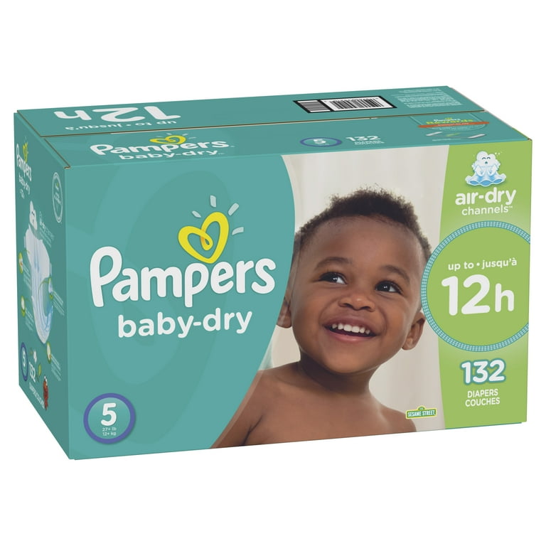 Pampers Baby Dry Hypoallergenic Comfortable Wetness Indicator