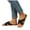Black, variant on Womens Slides Sandals Plantar Fasciitis Arch Support Flat Slippers Ladies Orthotic Slip on Shoes