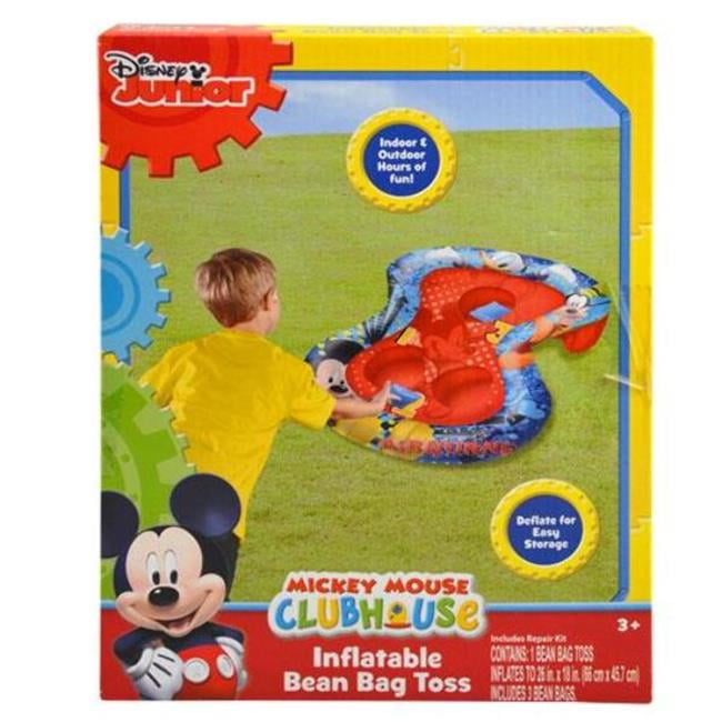 Disney Disney Mickey Mouse Clubhouse Inflatable Bean Bag Toss (4pc Set ...